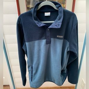 Columbia Fleece Quarter Snap Pullover Jacket